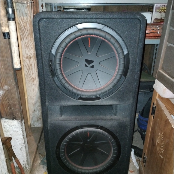 Brand New Kicker compR Dual 12in 2ohm and brand new Alpine head unit. - Picture 2 of 3